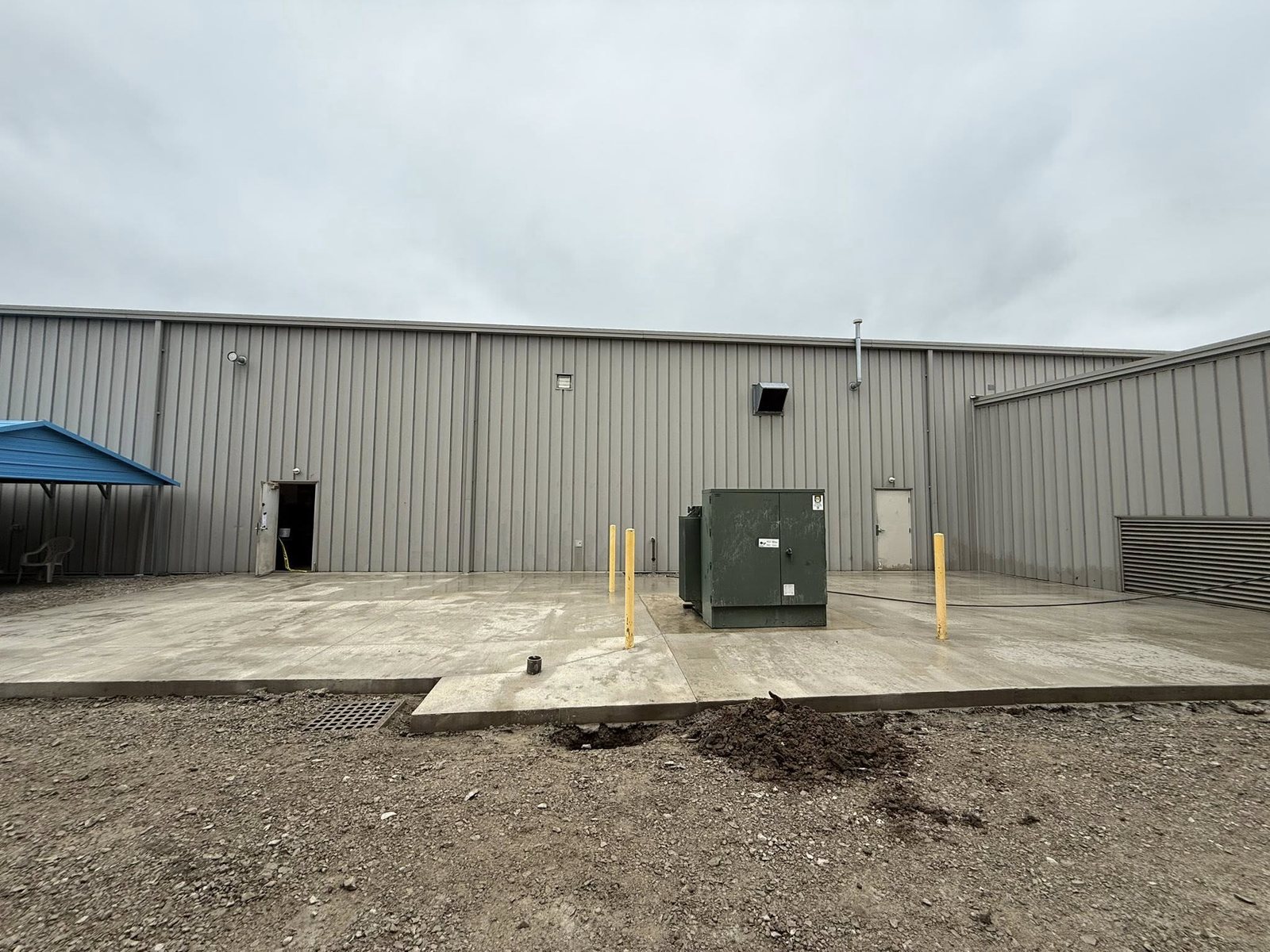 Commercial concrete site work